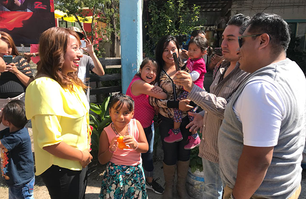 Con Sandra en Xometla, Acolman