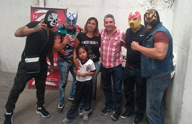 Con Fuego, Drone, Sagrado y Espanto Jr.