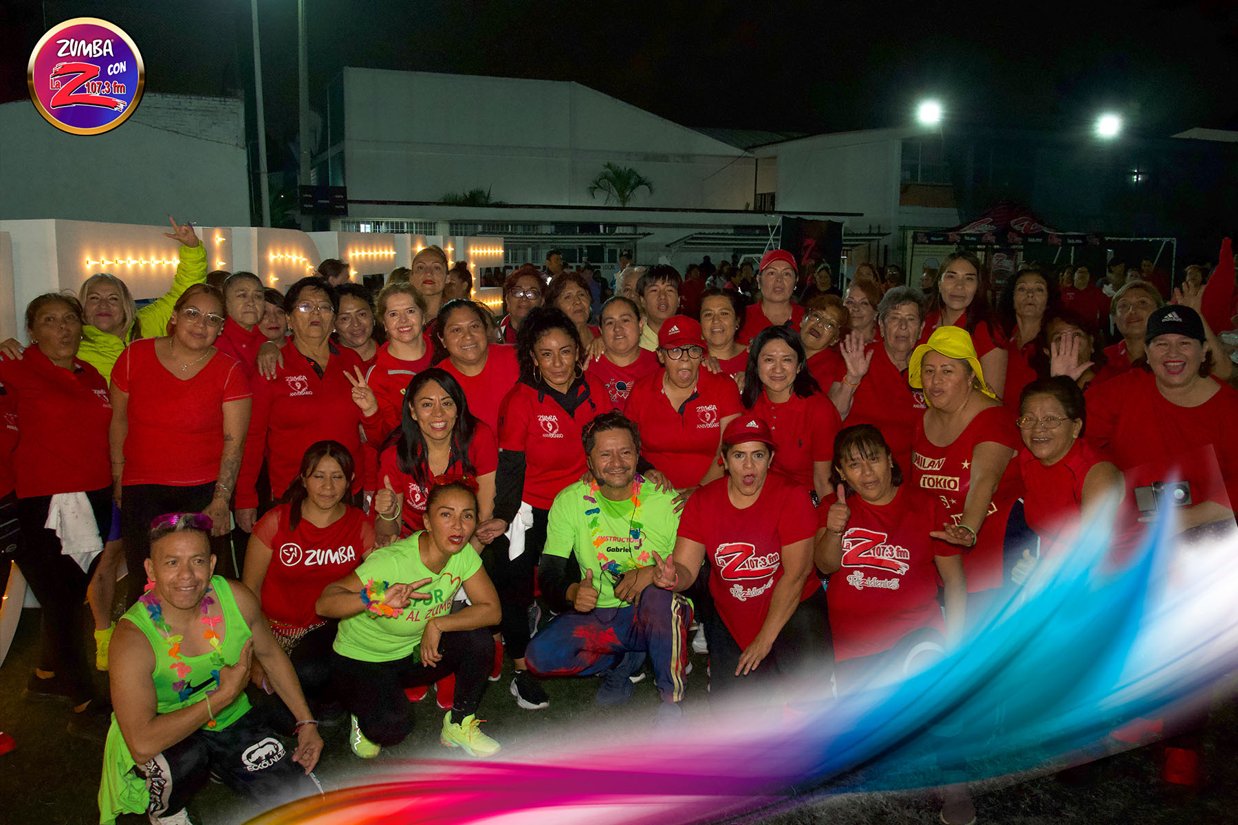 ¡Nuestra Mega Clase de#ZumbaConZ Nocturna fue todo un ÉXITO!