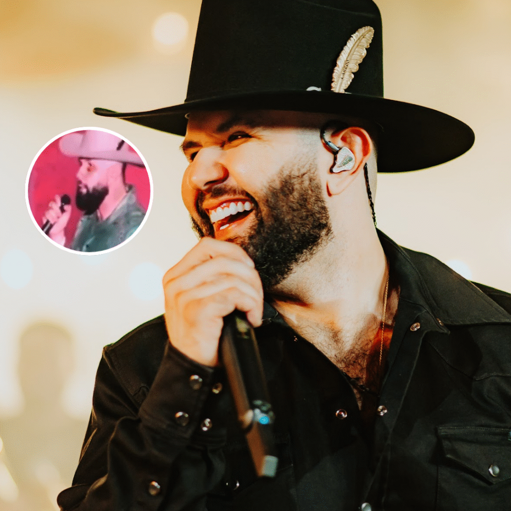 ¡Aparece Carin León con un ojo morado!