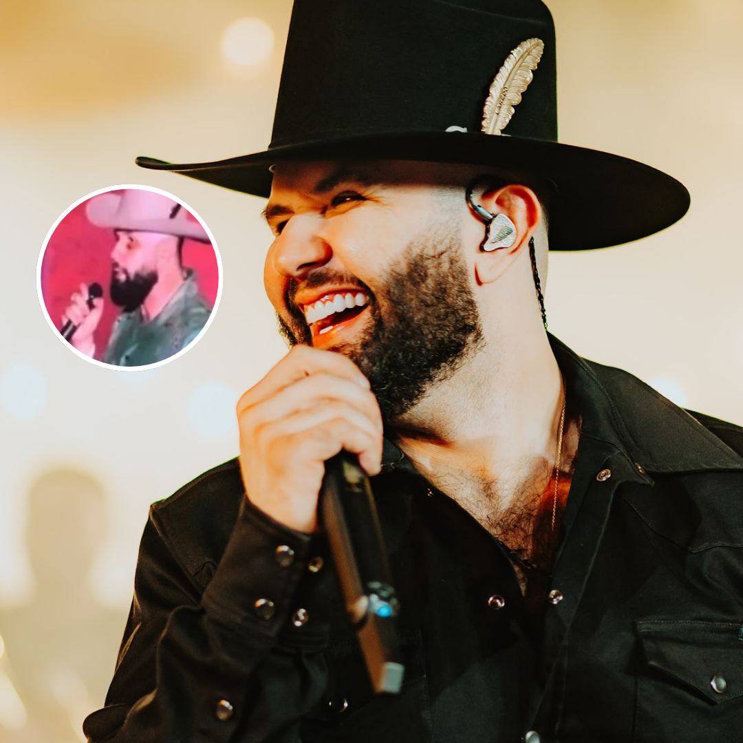 ¡Aparece Carin León con un ojo morado!