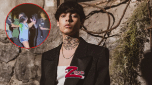 ¡Natanael Cano lanza el celular de una seguidora! 