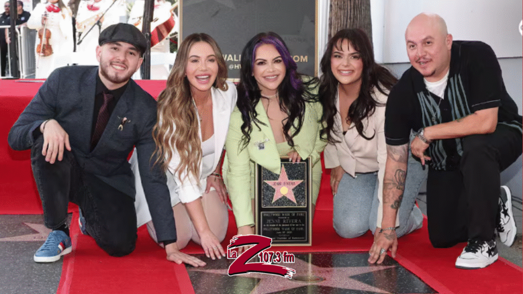 Familia de Jenni Rivera revela su estrella en el Paseo de la Fama de Hollywood