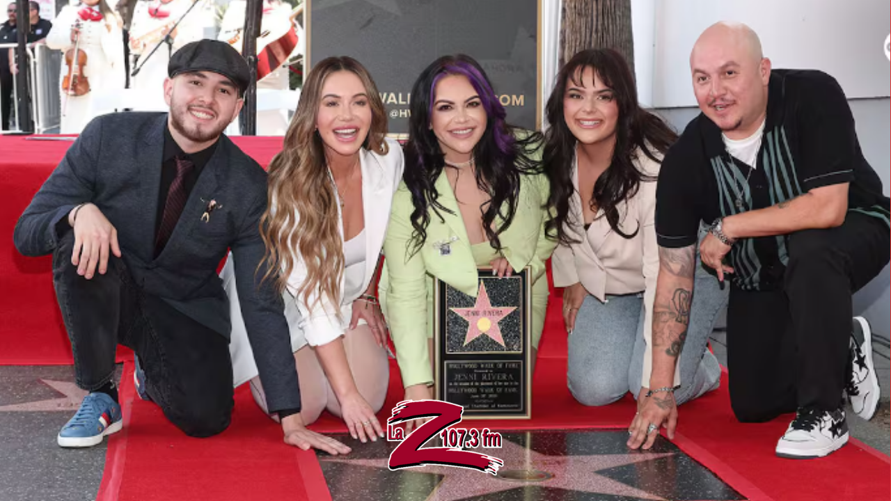 Familia de Jenni Rivera revela su estrella en el Paseo de la Fama de Hollywood