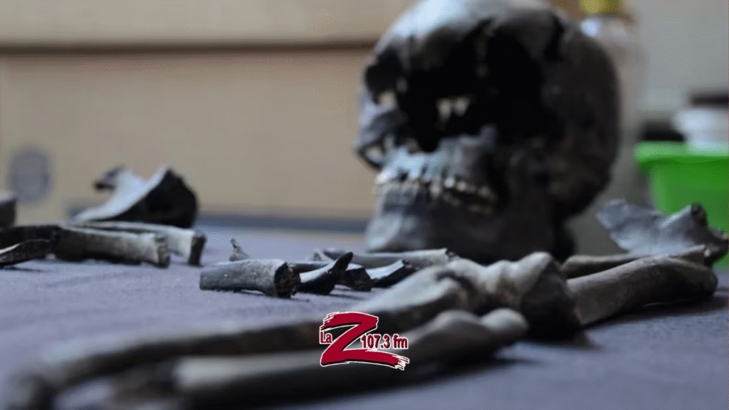 Descubren  restos humanos en el Aeropuerto de Santa Lucía