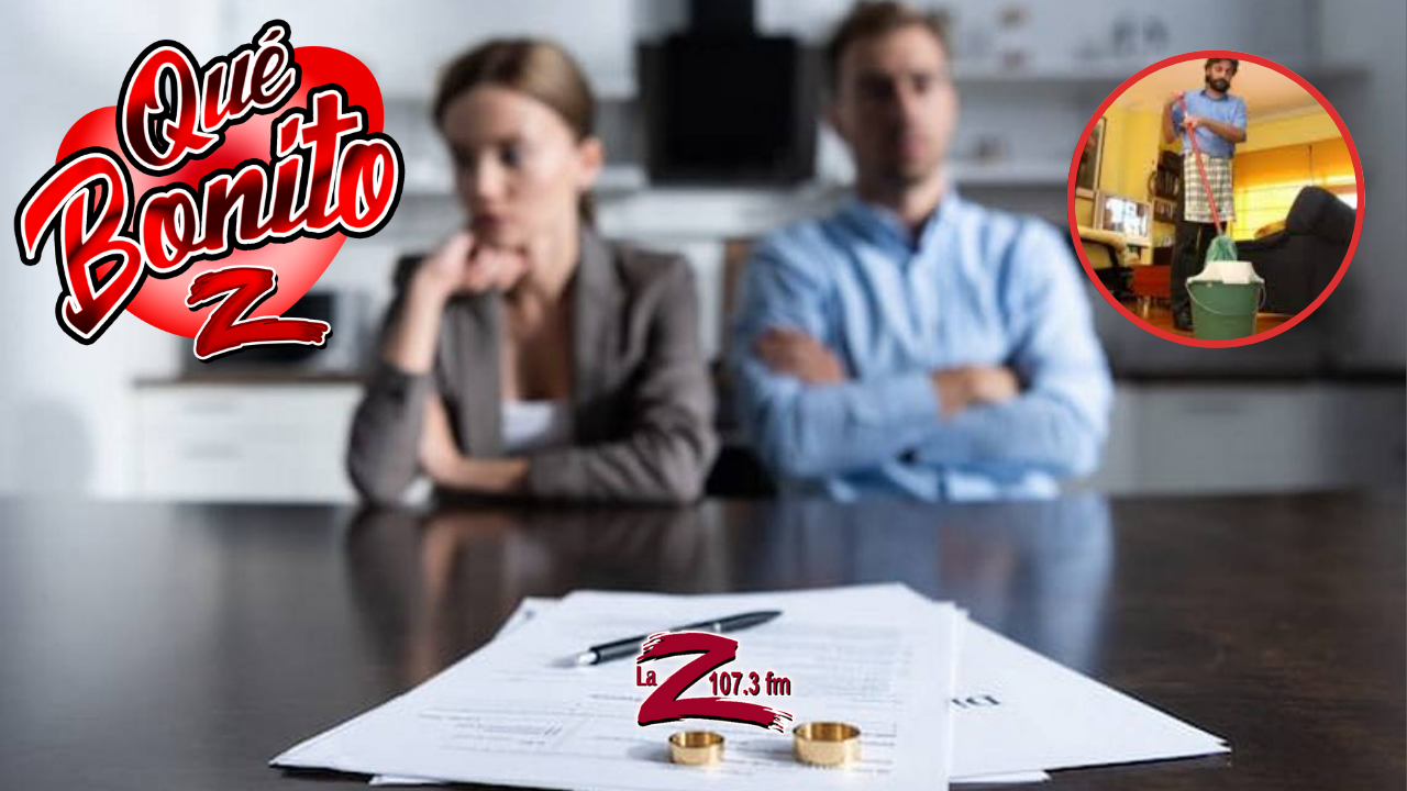 Se divorcia porque su esposo hace todas las tareas domésticas