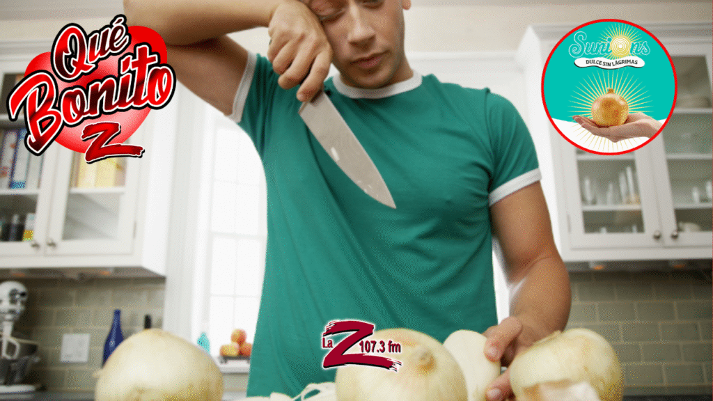 ¡Una cebolla que no hace llorar!