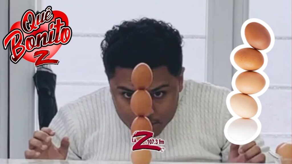 ¡Logra récord Guinness a base de huevos!