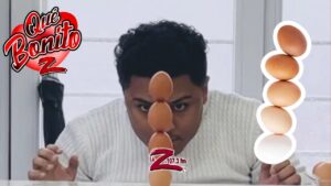 ¡Logra récord Guinness a base de huevos!