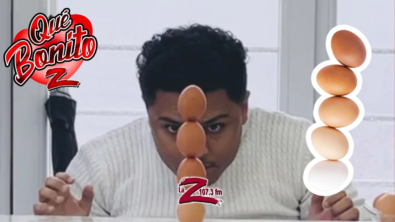 ¡Logra récord Guinness a base de huevos!