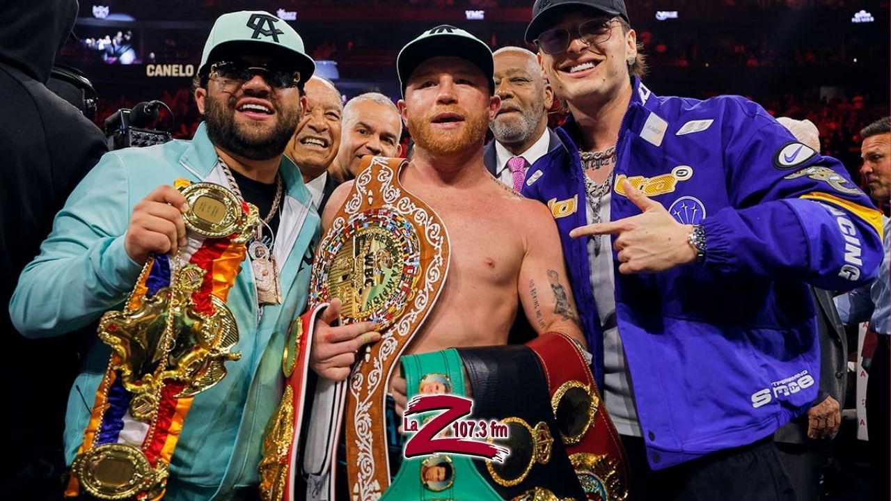 Canelo Álvarez confiesa porque sale acompañado de artistas mexicanos en sus peleas.