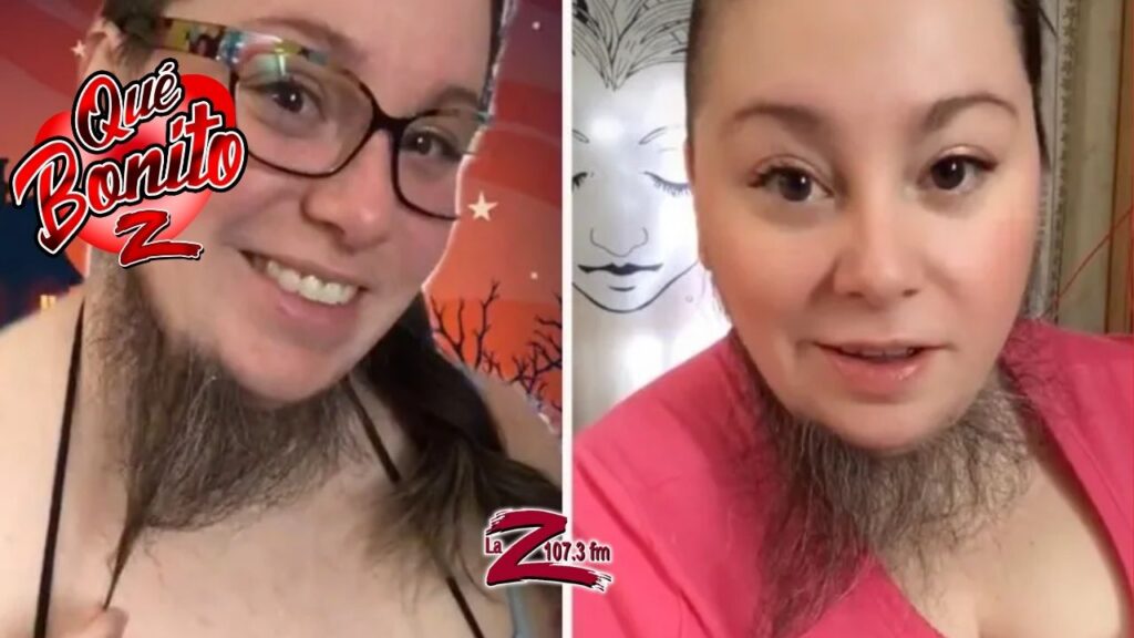 Mujer barbuda la rompe en TikTok