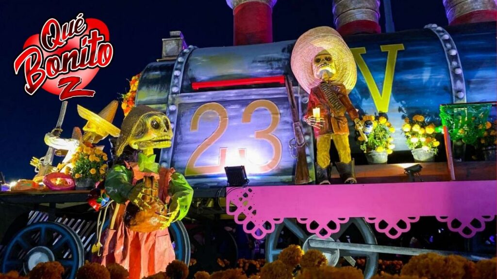 El Zócalo se llena de color con monumental Ofrenda de Día de Muertos.