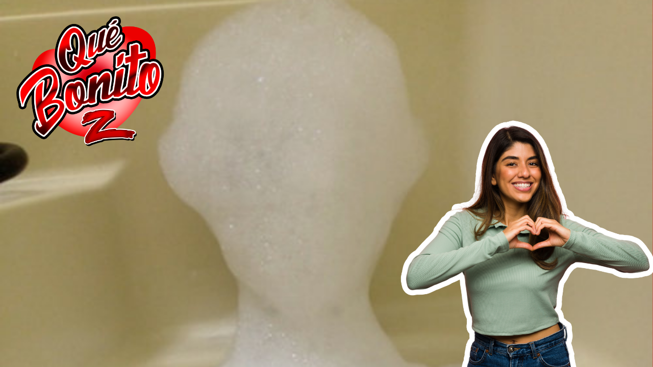 Construye un novio con burbujas de jabón