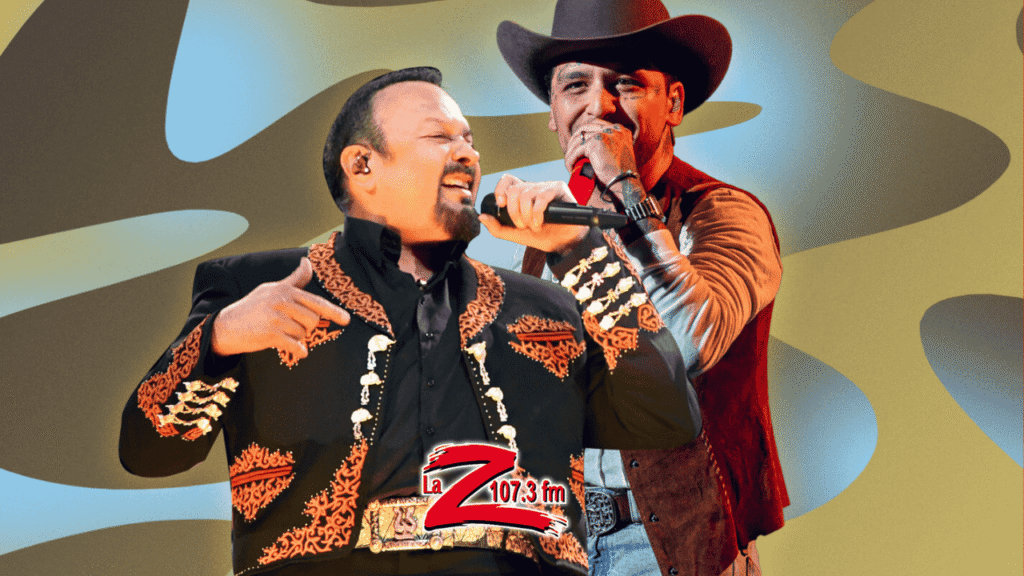 Pepe Aguilar defiende a Nodal mientras cantan juntos