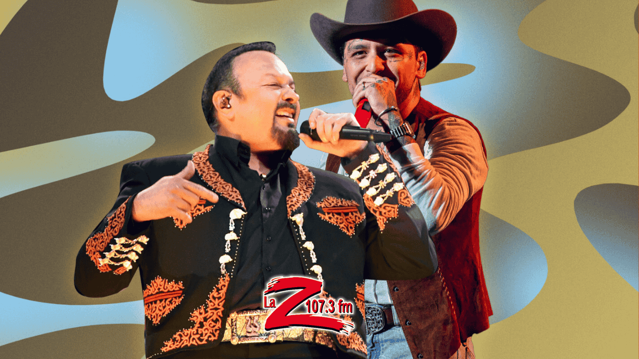 Pepe Aguilar defiende a Nodal mientras cantan juntos