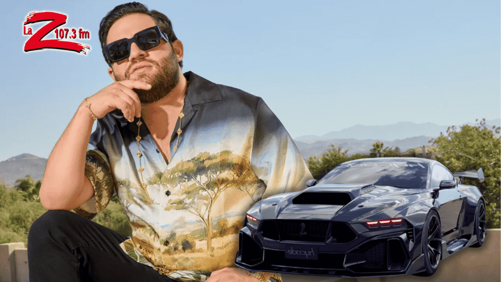 Luis R Conriquez cumple su anhelo de niño y se compra el auto de sus sueños