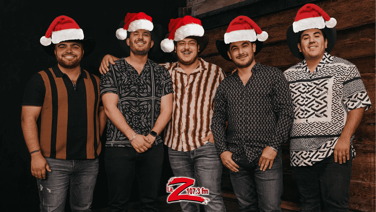 ¡Llegó Santa Claus! Grupo Frontera regala cosas por Navidad