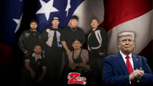 ¡Exigen cancelar a Grupo Frontera por apoyo a Trump!