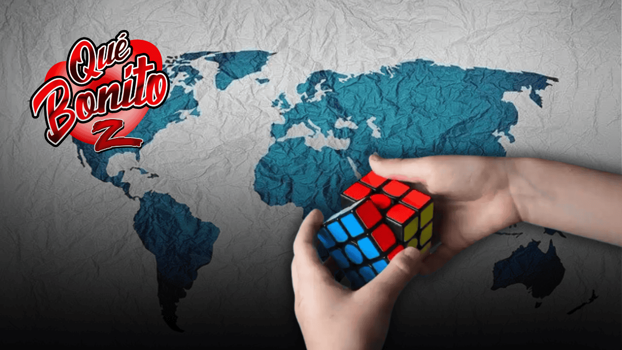Viajó por once países para resolver el cubo de Rubik