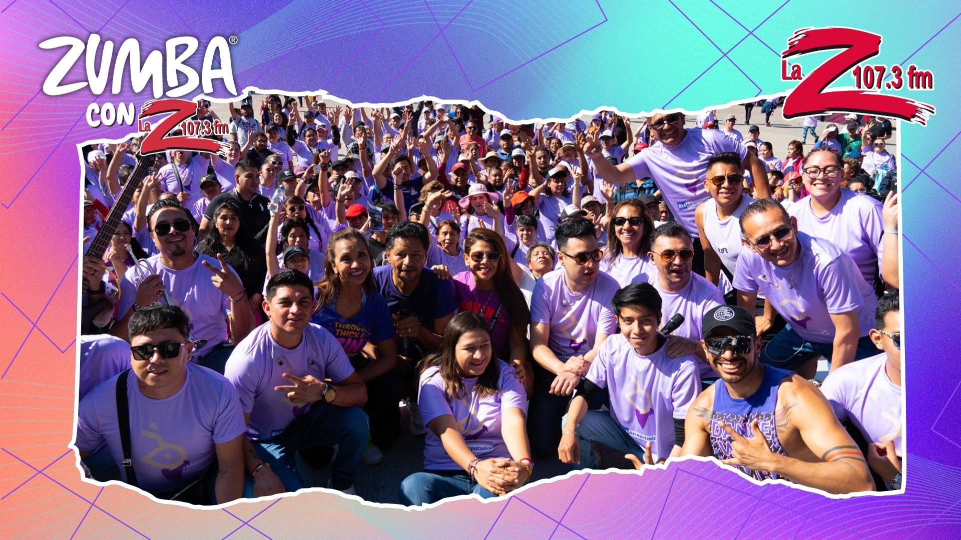 #ZumbaConZ: ¡Gracias Azcapotzalco por el recibimiento tan cálido!