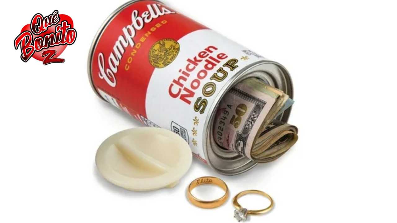 Donan por error sus ahorros escondidos en una lata de sopa