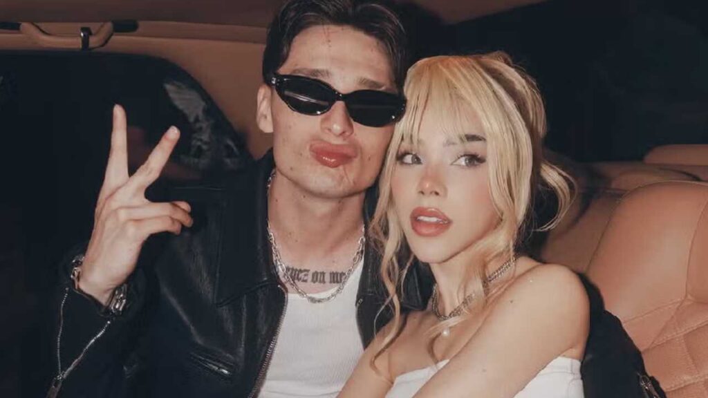 Peso Pluma y Kenia Os confirman su romance con tiernas fotos