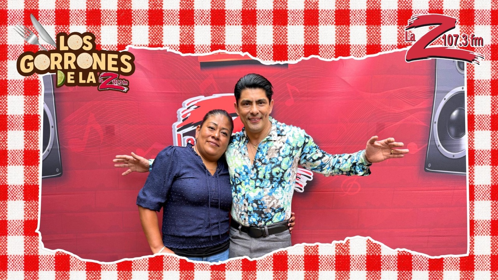 ¡Gracias familia Camacho por recibir a #LosGorronesDeLaZ y a Víctor García en su casa!