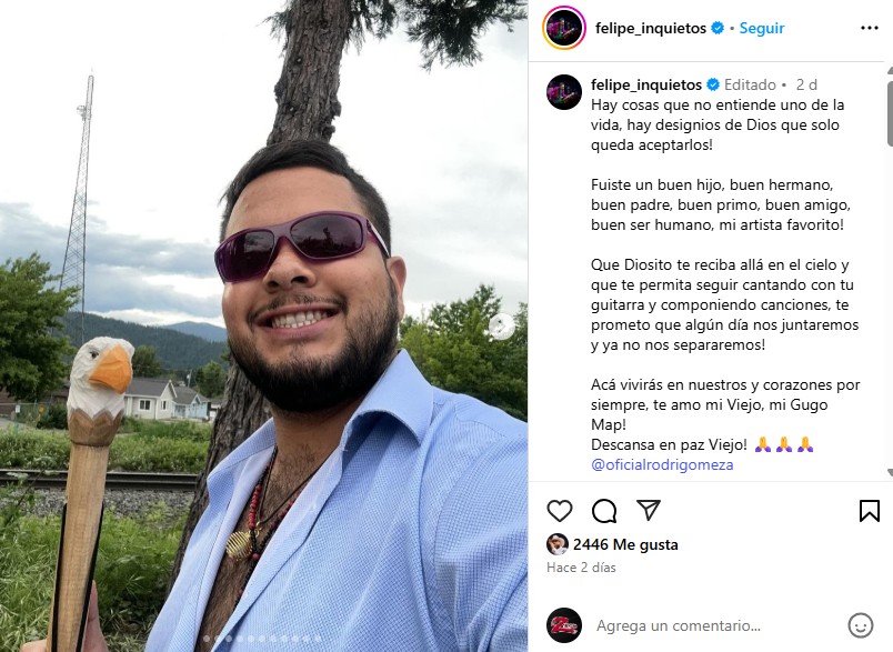 Fallece Rodrigo Meza, exintegrante de Los Inquietos del Norte a los 31 años