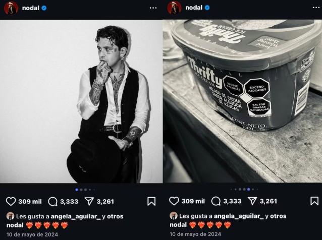 Ángela Aguilar insinúa que su relación con Nodal comenzó antes de que él dejara a Cazzu