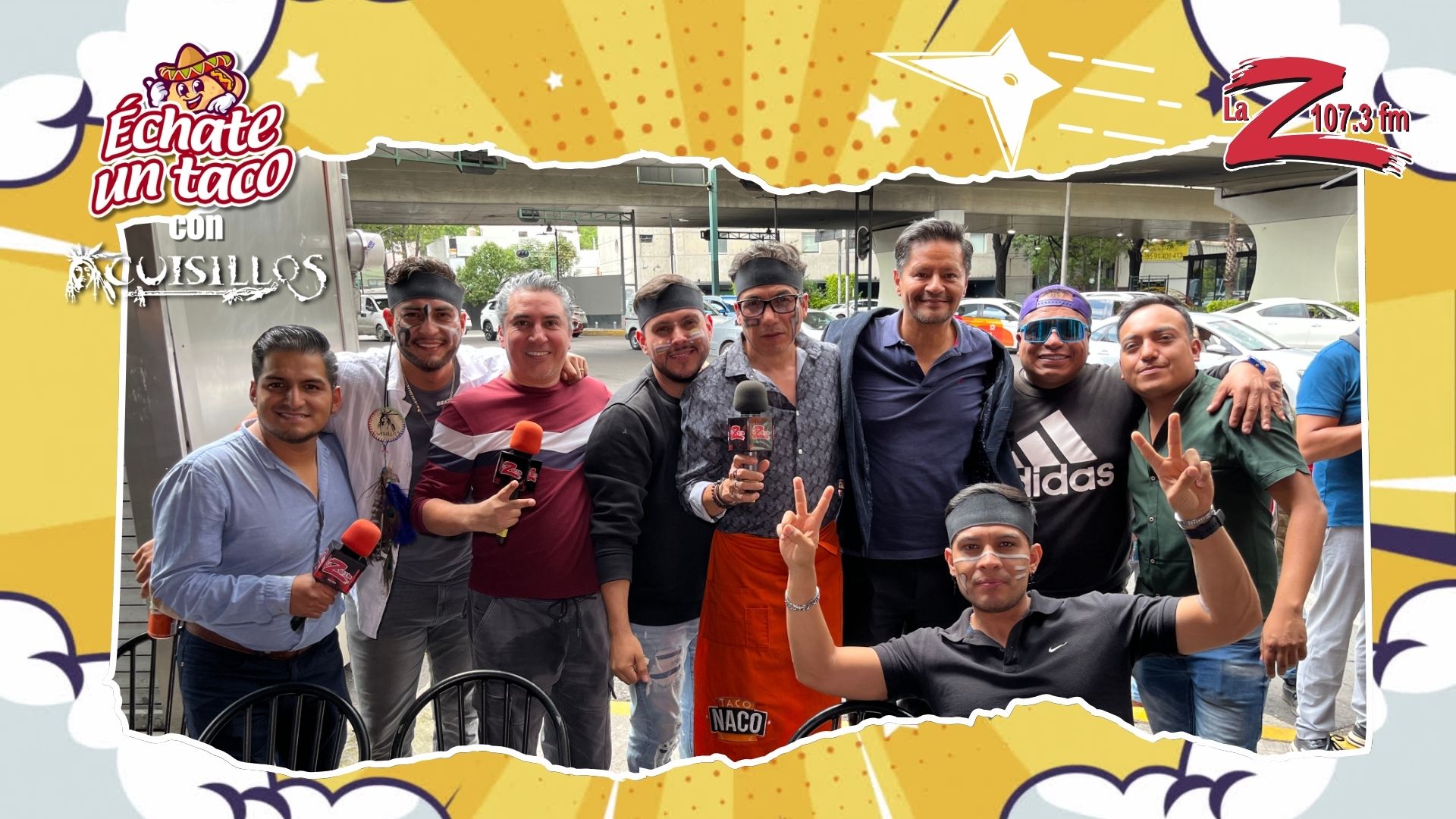 #ÉchateUnTaco: ¡Así se armó la taquiza con Banda Cuisillos!