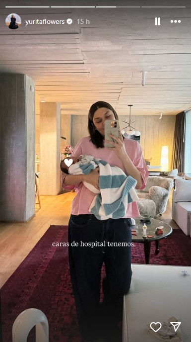 Yuridia reaparece al 100% tras el nacimiento de su bebé