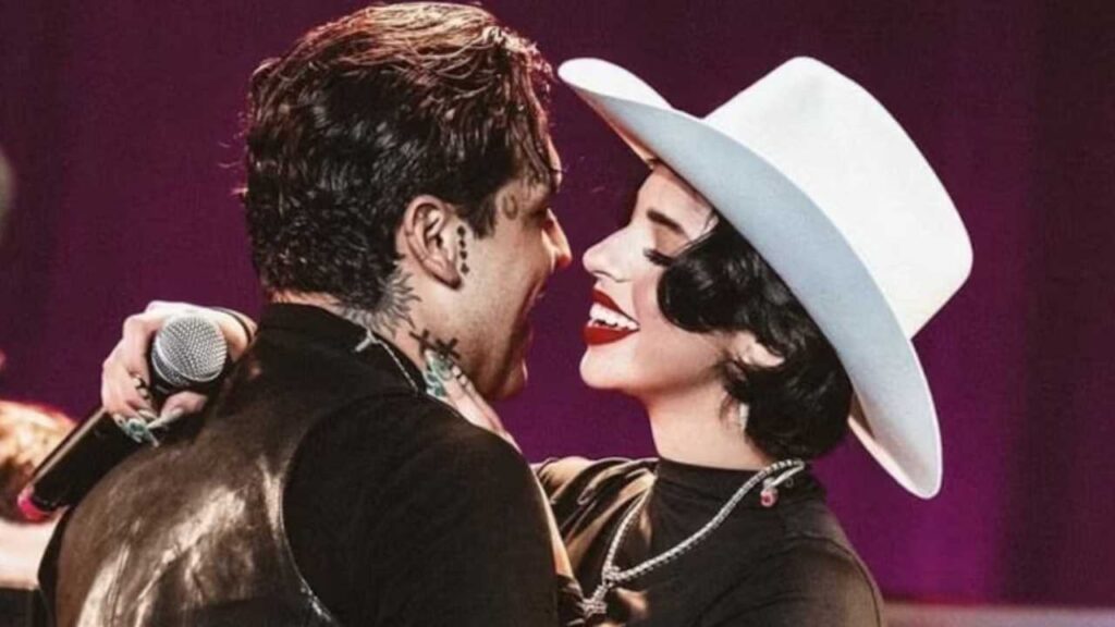 Ángela Aguilar y Christian Nodal brillan juntos en Fresnillo