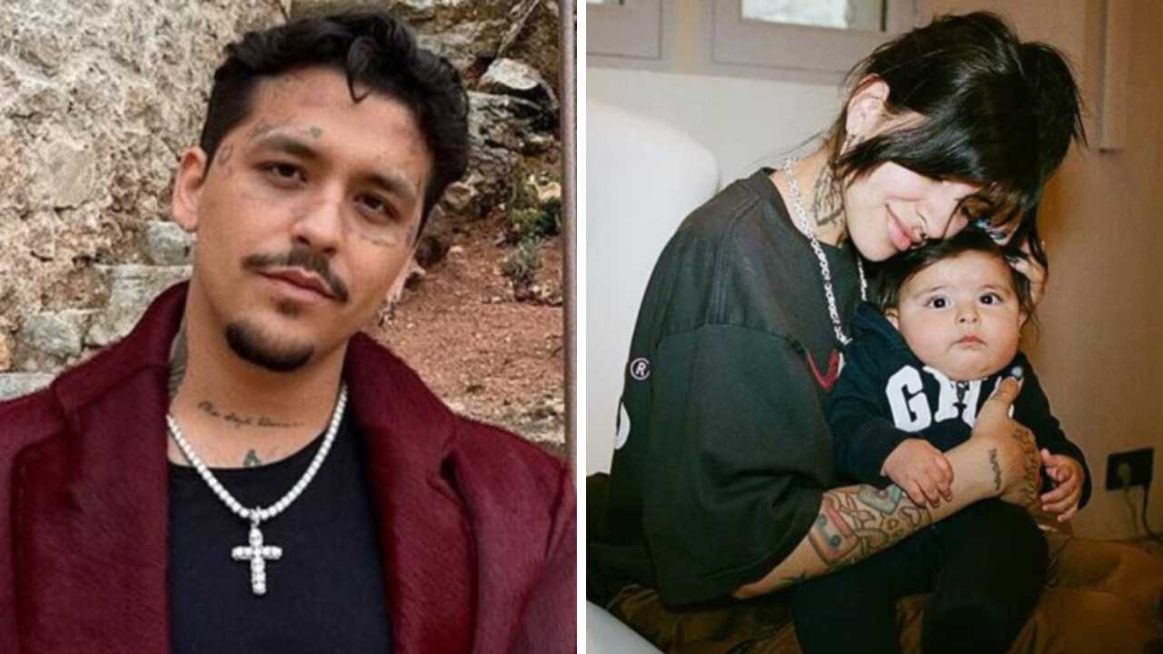 Christian Nodal responde a Cazzu sobre pensión de Inti