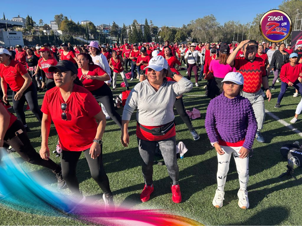 #Galería | Atizapán disfrutó una mañana llena de energía en la #ZumbaConZ