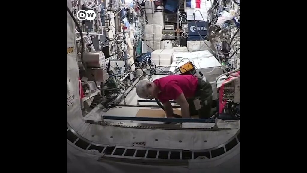 Día de limpieza en el espacio